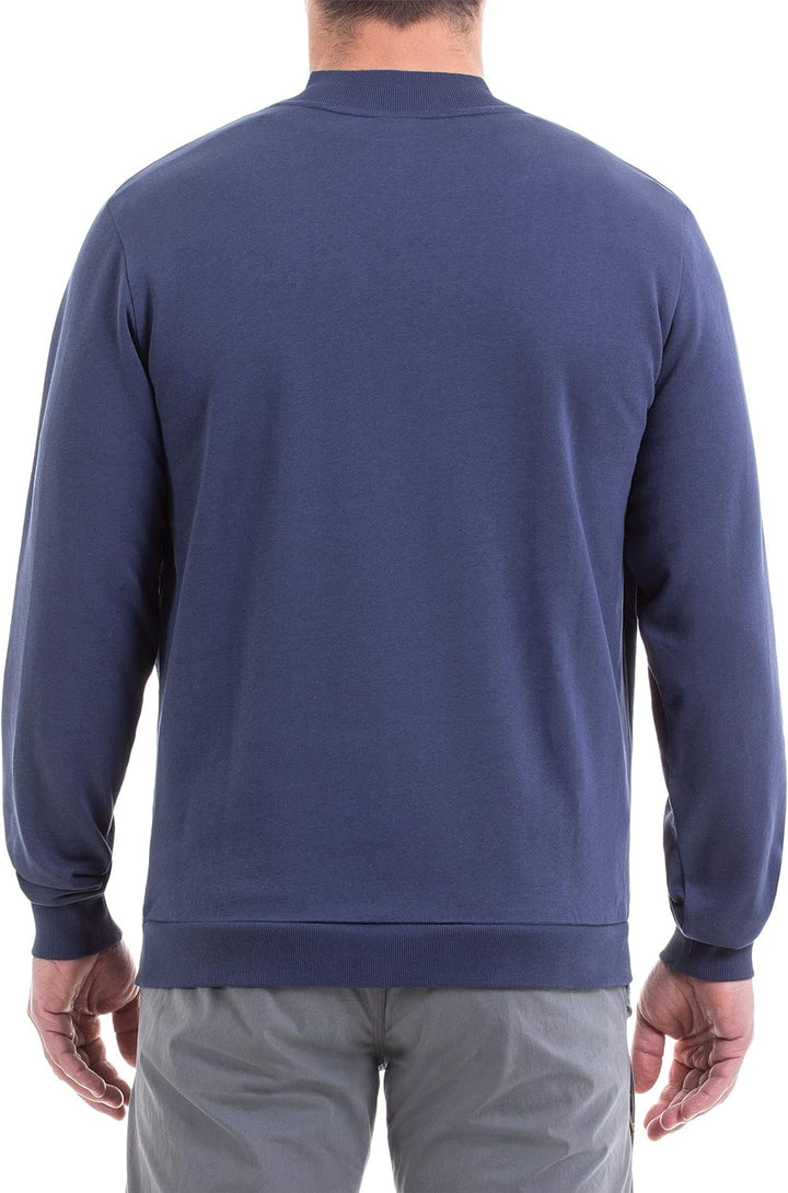 Jeep Herren Girocollo Invernale Con Collo Taglio Bomber E Stampa Logo Vintage Unterhemd S Mood Indig