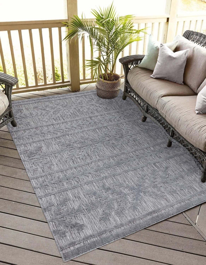 carpet city In-&amp; Outdoor Teppich - 120x170 cm - für Innen-&amp; Aussenbereich - Wetterfest Balkon-Teppic