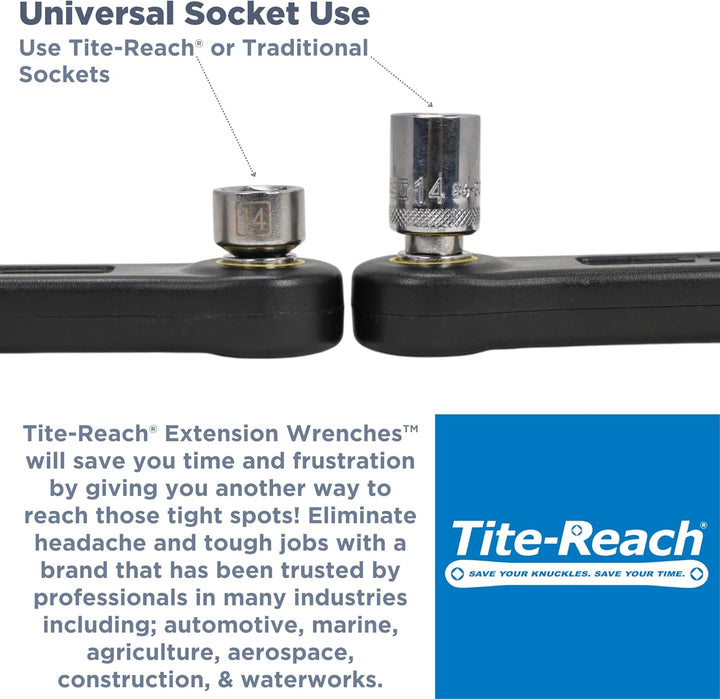 TITE-REACH Do-It-Yourself 9,5 cm Verlängerungs-Schraubenschlüssel
