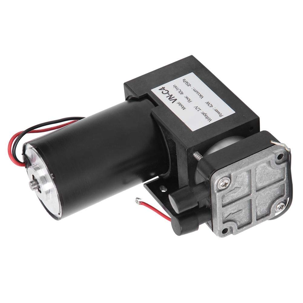Vakuumpumpe, VN-C4 DC 12V Mini-Vakuumpumpe Stumm bürstenlose Vakuumpumpe Mechanisches Zubehör Stumm