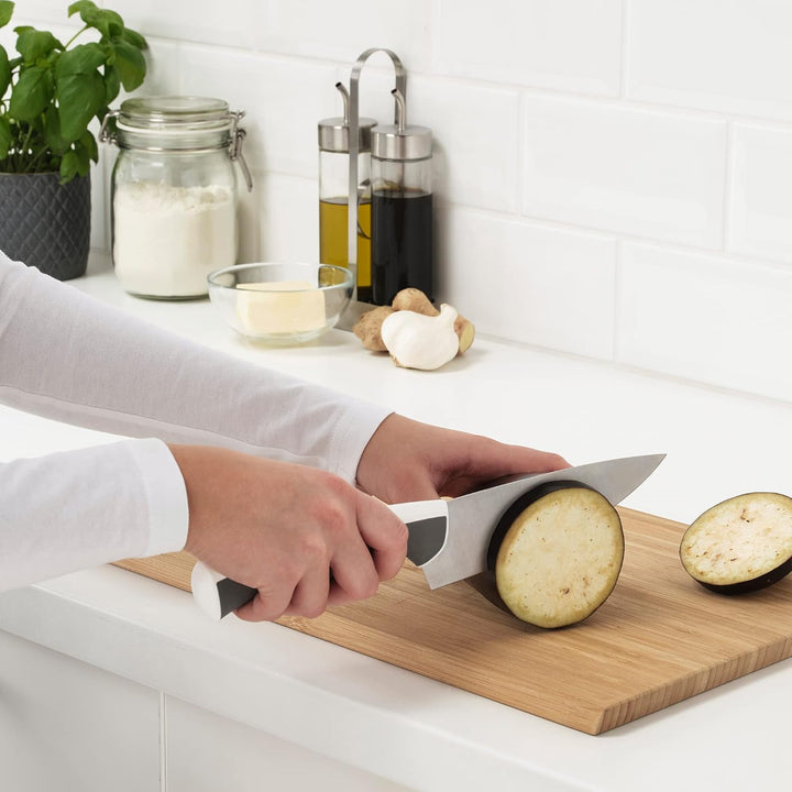Ikea ÄNDLIG Messerset, 3-teilig, hellgrau/weiss