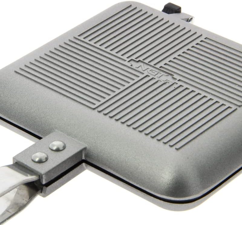 NGT Gun Metall Toastie Maker Bankside Toaster, Karpfenangeln, Kochen, Camping, Würstchen, Frühstück