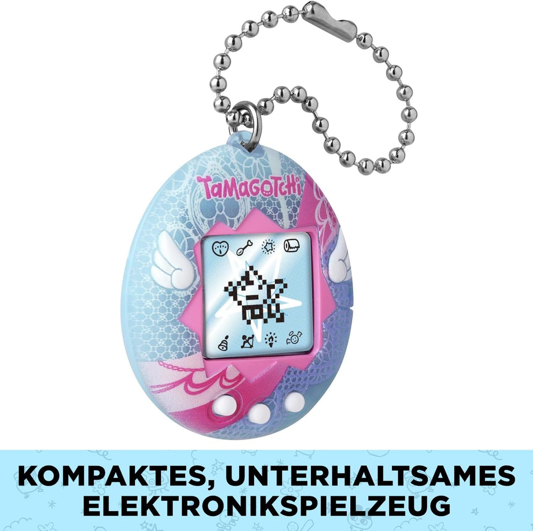 Bandai - Tamagotchi - Original Tamagotchi - Angel Lace - Elektronisches virtuelles Haustier mit Farb