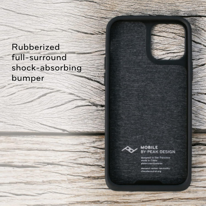Peak Design Mobile Loop Case iPhone 13 Pro Charcoal