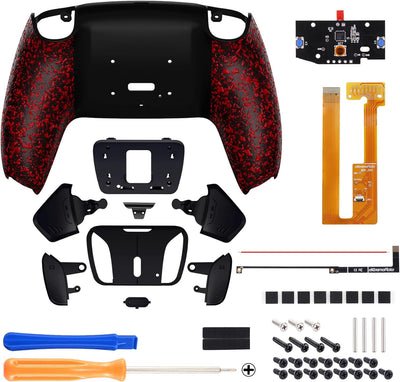 eXtremeRate Programmierbar RISE4 Remap Kit für ps5 Controller BDM-030/040,Remap Board&Rückplate Gehä