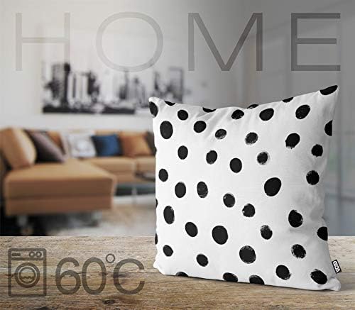 VOID Black Dots Kissenbezug Kissenhülle Sofakissen Kissen Deko Outdoor-Kissen Dekokissen, Kissen Grö