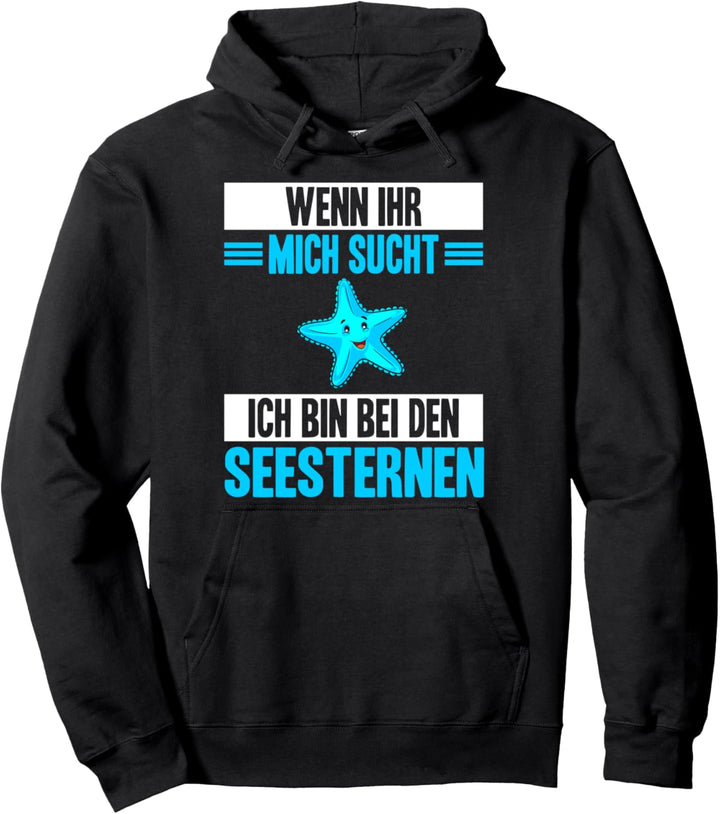 Seestern Seesterne Pullover Hoodie
