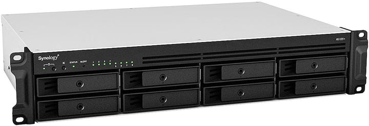 Synology 8 Bay RackStation RS1221+ (Diskless) 8-bay; 4GB DDR4 RS1221+, 8-bay; 4GB DDR4 RS1221+