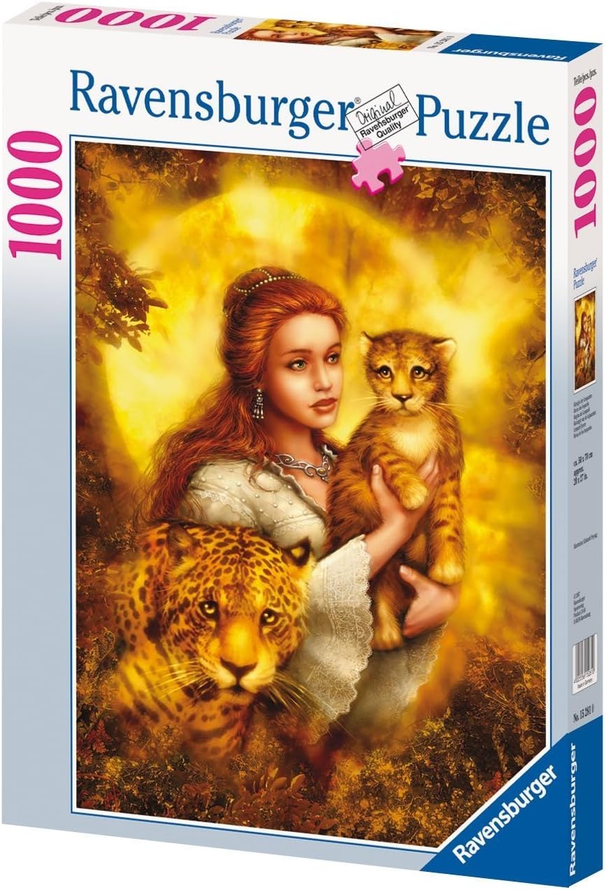 Ravensburger 15281 - Königin der Leoparden, 1000 Teile Puzzle