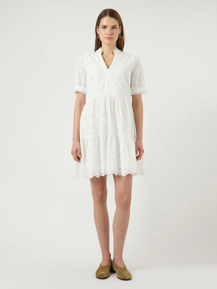 YAS Female Minikleid YASHOLI XS Star White, XS Star White