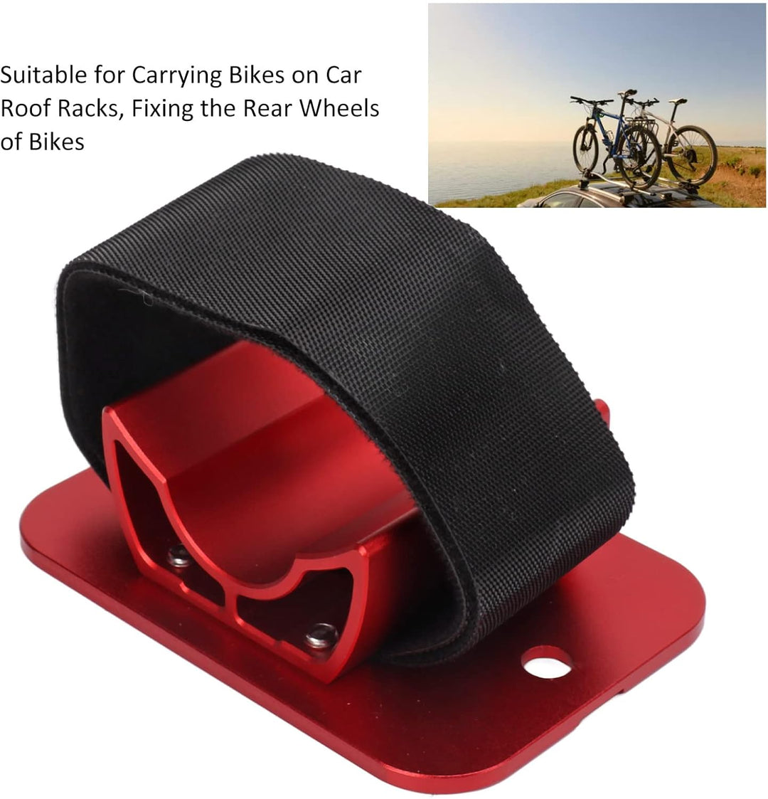 Autodach-Fahrrad-Hinterradhalterung, Autotransport Fahrrad Feste Hinterradhalterung Aluminiumlegieru