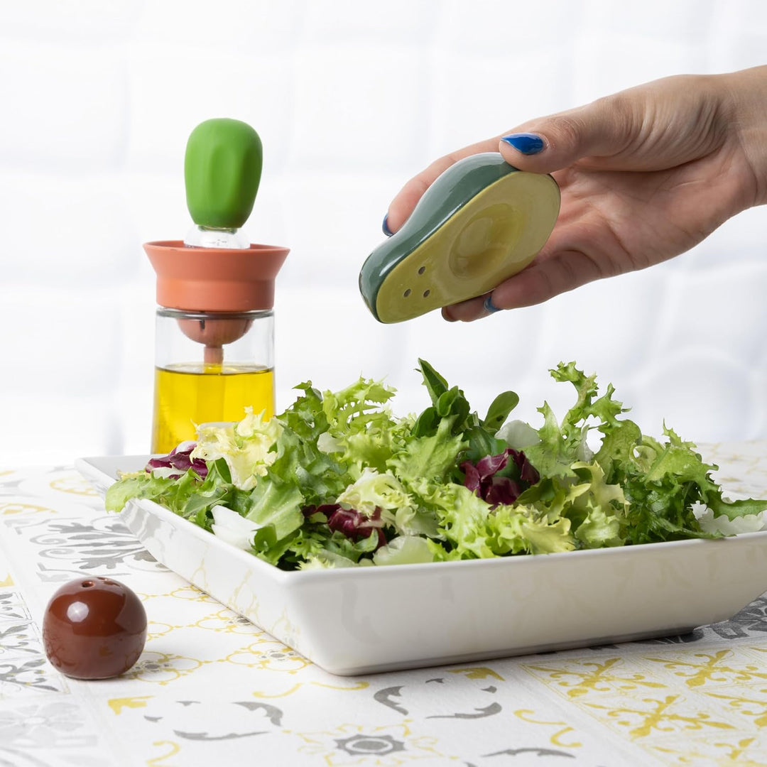 Fisura - Original Salz- und Pfefferstreuer Salz- und Pfefferset für den Tisch in Form eines Kaktus.