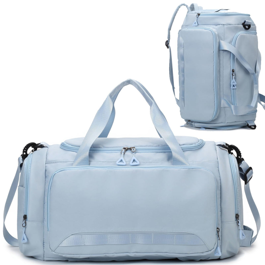 Sporttasche Damen Herren Reisetasche, SUNYBLIS Sporttaschen 40L mit Schuhfach Nassfach Sportrucksack