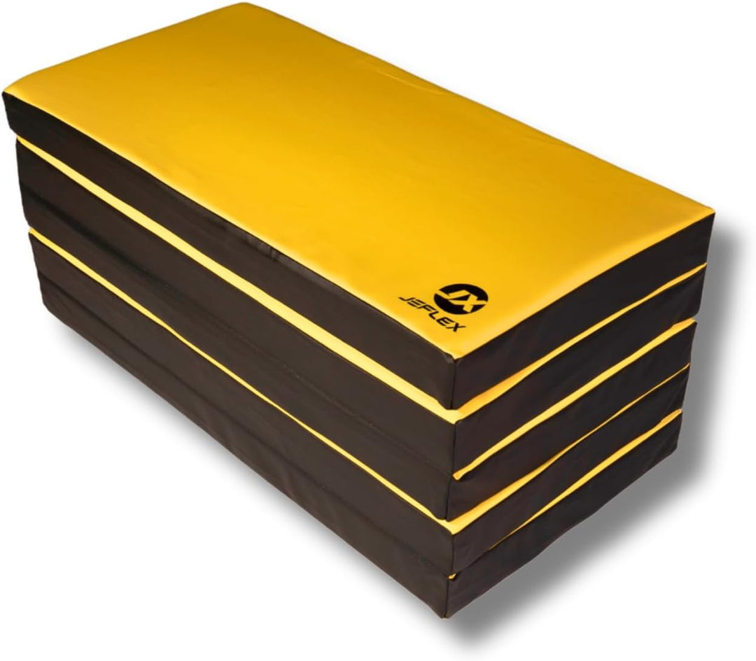 Jeflex - klappbare Weichbodenmatte & Turnmatte 250 x 100 x 8 cm MADE IN GERMANY/Gymnastikmatte tragb
