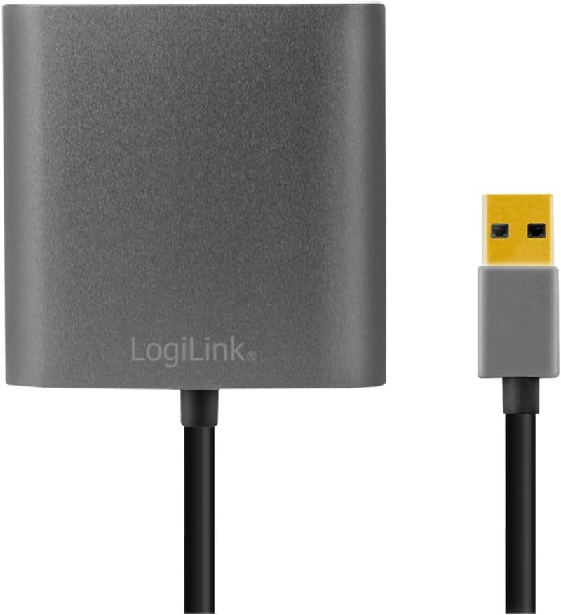 LogiLink Adapter USB 3.0 auf VGA/HDMI, UA0234 zu VGA + HDMI, zu VGA + HDMI