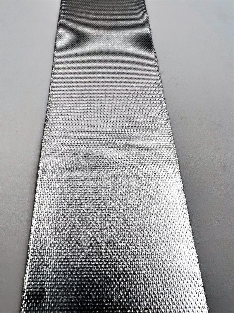 Selbstklebendes Hitzeschutz Tape/Hitzeschutzband - aluminiumbeschichtet - bis 500°C (3,5cm x 5m), 3,