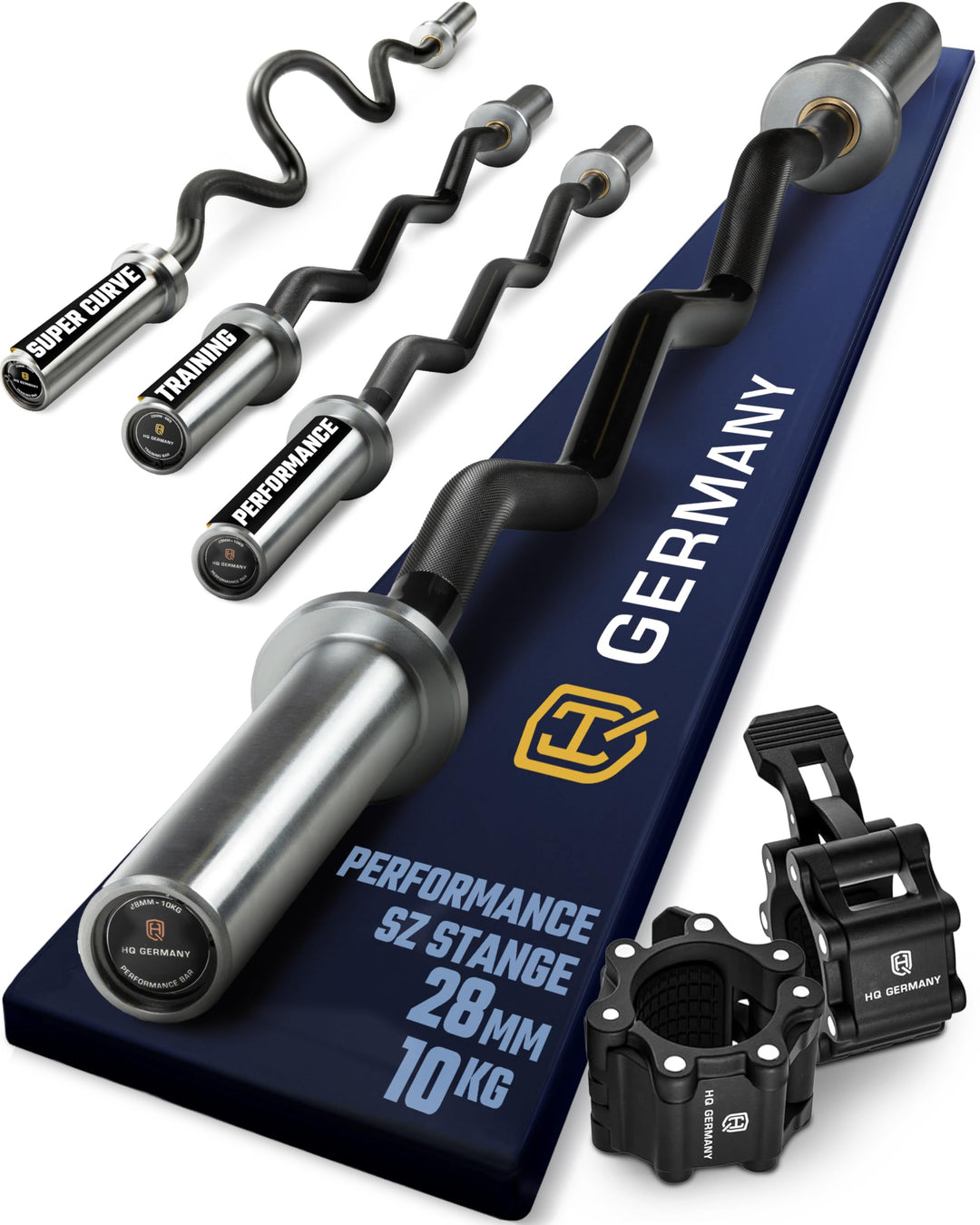 HQ Germany® Performance SZ Stange 50mm | 130cm, 10kg Stange +