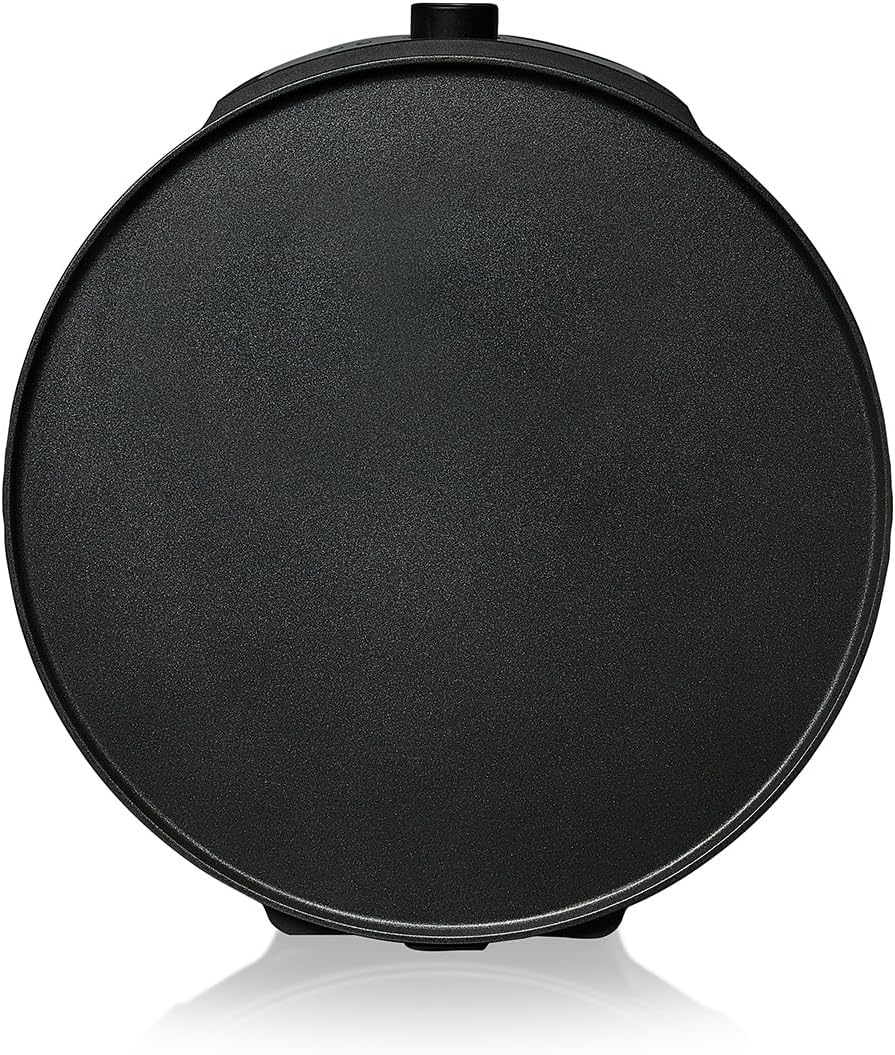 Cloer 6620 Crêpes-Maker, für süsse oder herzhafte Crepes mit 29 cm Ø, 1200 W, Antihaftbeschichtung,