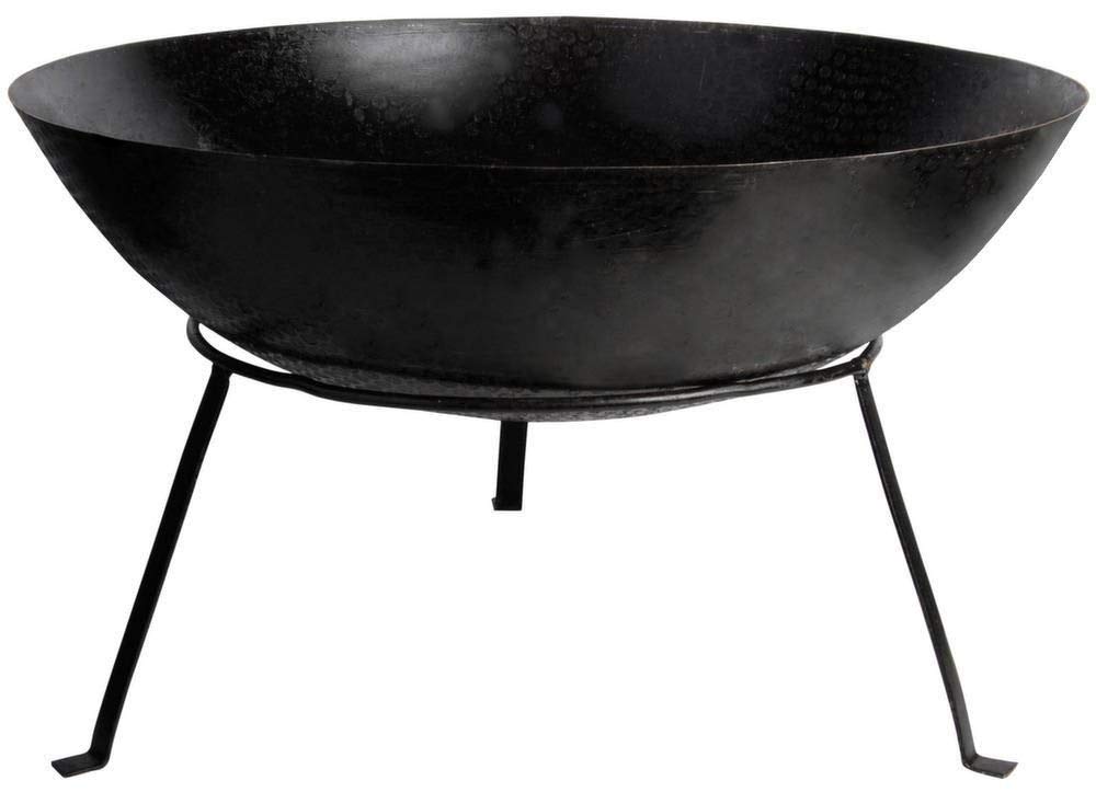 Fancy Flames Feuerschale, schwarz, 59x59x35 cm, FF114