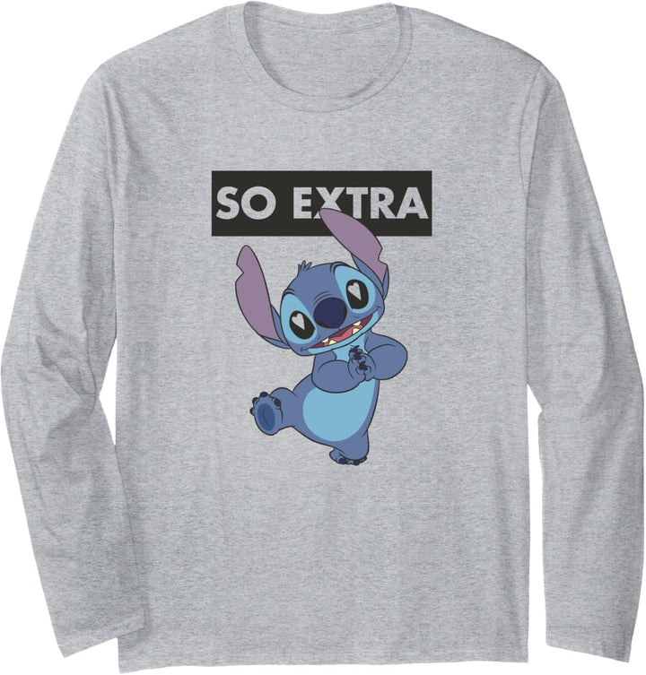 Disney Lilo & Stitch Also extra Stitch Langarmshirt
