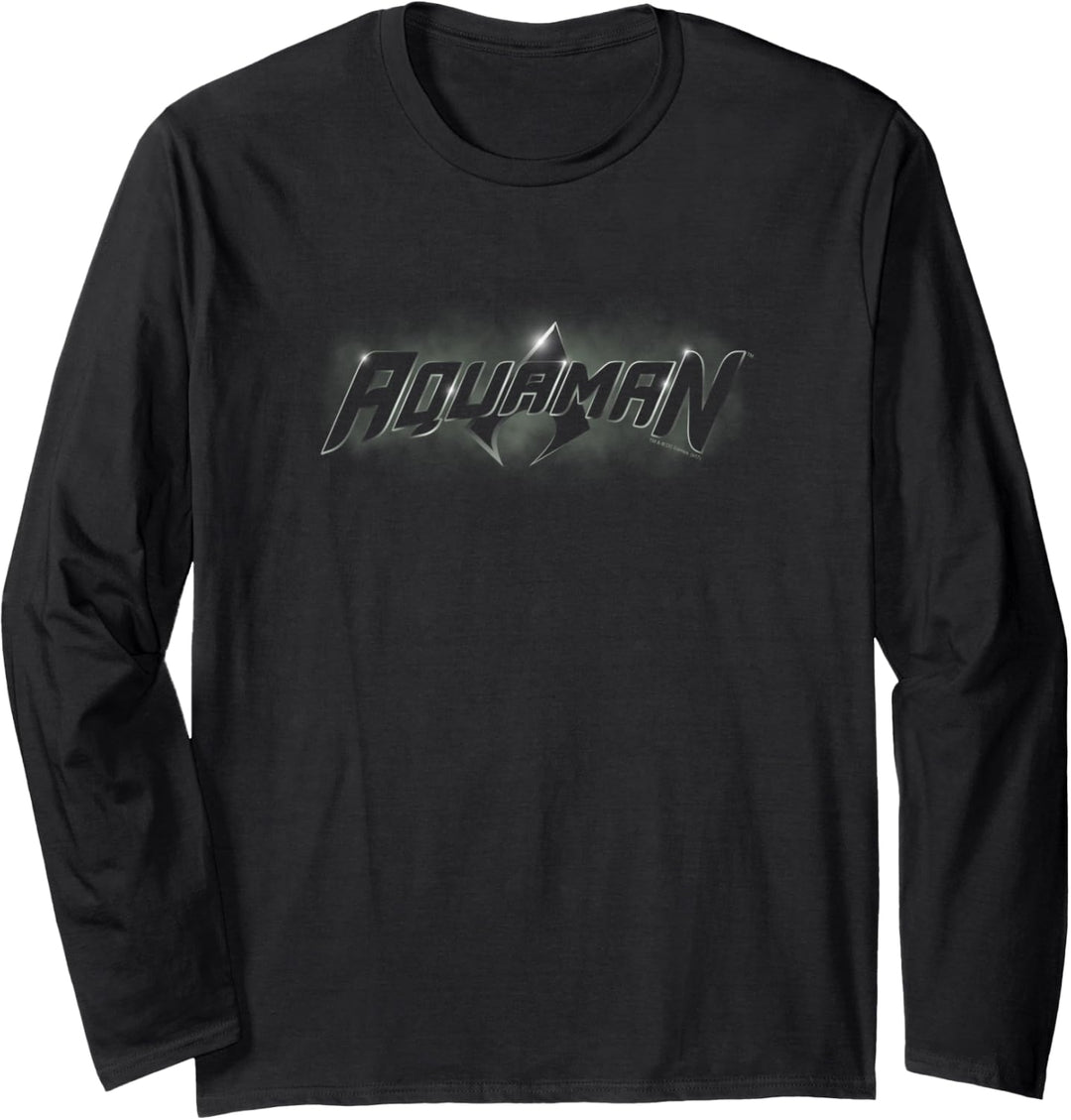Aquaman Title Langarmshirt
