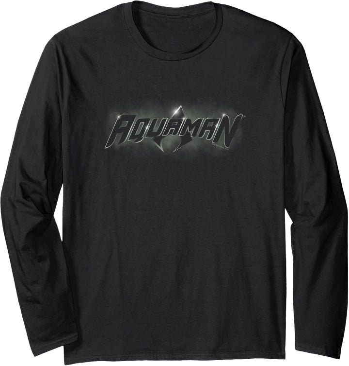 Aquaman Title Langarmshirt