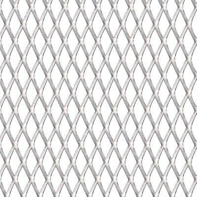 HOMIUSE Gittermatte Streckmetall Edelstahl 100x85 cm 20x10x2 mm Streckmetall-Gittermatte Lüftungsgit