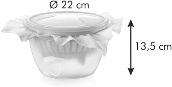 Tescoma Set für die Zubereitung von cremigem Käse Della CASA, Gelb Cremiger Käse, Cremiger Käse