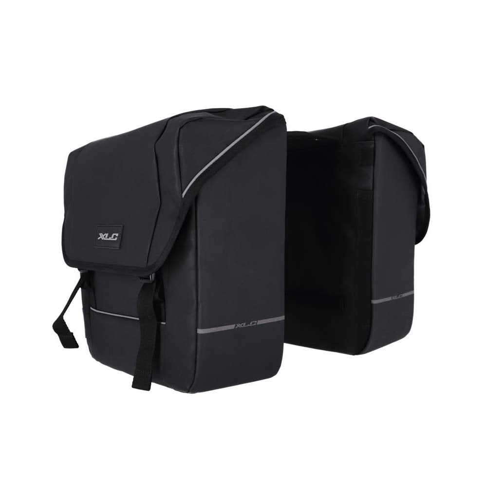 XLC Winora Unisex – Erwachsene Fahrradrucksack-Zubehör, Silber, One Size 35x30x12cm Schwarz, 35x30x1