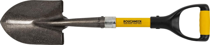 Roughneck Micro Schaufel (690 mm, zum Graben / Schaufeln auf engstem Raum, Klinge aus Karbonstahl, w