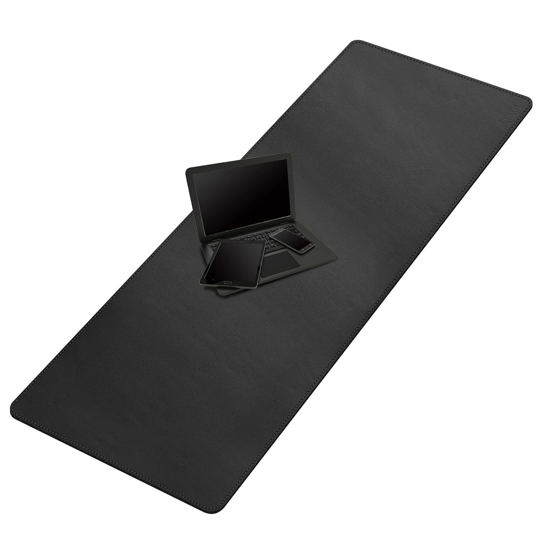 Cacoy PU Leder Schreibtischunterlage, 1600x600 mm Verlängertes Gaming Mauspad XXL, Wasserdichte Gros