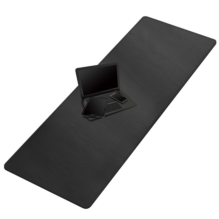 Cacoy PU Leder Schreibtischunterlage, 1600x600 mm Verlängertes Gaming Mauspad XXL, Wasserdichte Gros