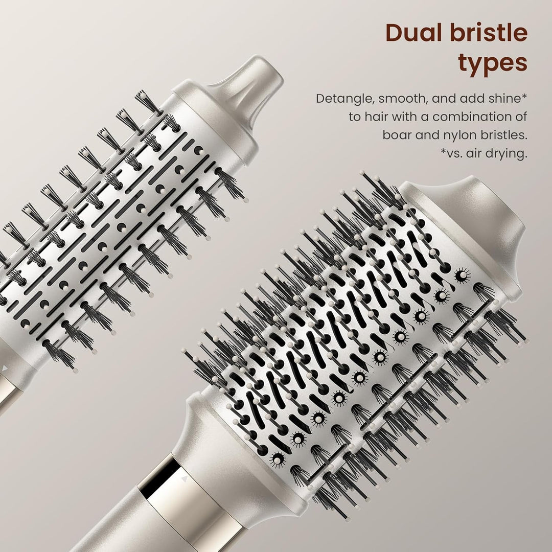 MESCOMB 5 in 1 Airstyler & Hairstyler Set – Ionen Föhn, Auto Lockenstab & Volumenbürste – Schnelltro