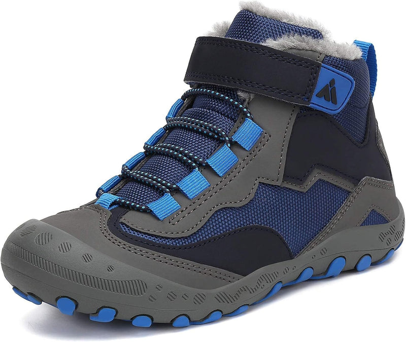 Mishansha Schneestiefel Kinder Winterschuhe Gefüttert Winterstiefel für Jungen Mädchen, Gr.24-38 EU