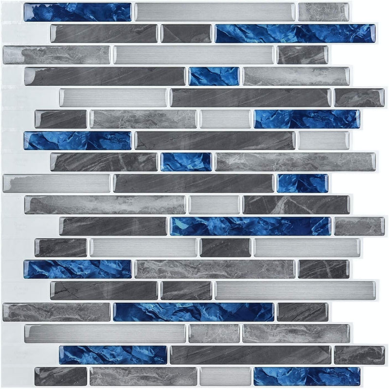 Art3d Peel & Stick Bricks 3D Wallpaper Küche Backsplash Stein Design Fliesenkleber Selbstklebend Wan