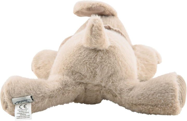 Sterntaler Schlaf Gut Figur Hund Lucky - Baby und Kinder Einschlafhilfe aus weichem Flausch - Kusche