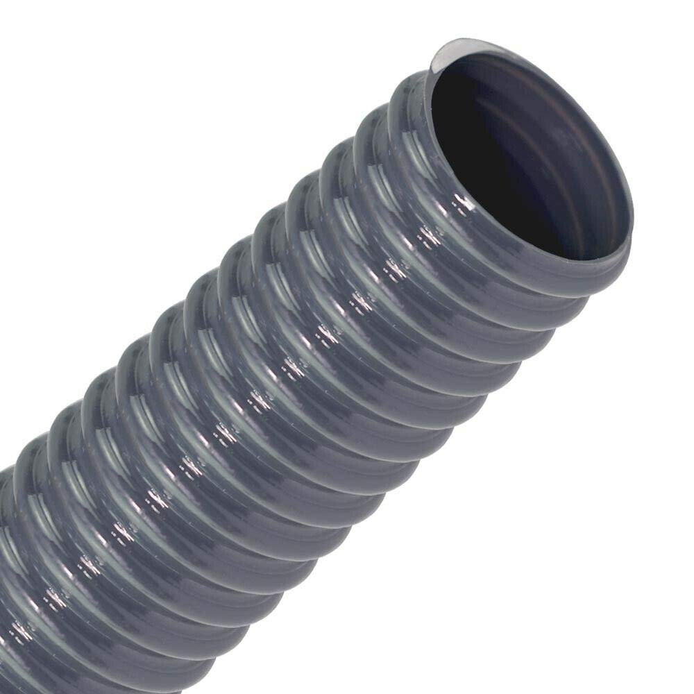 FLEXTUBE PVC-L 80mm, Länge Meterware - leichter, flexibler Saugschlauch, Spiralschlauch aus PVC, Sch