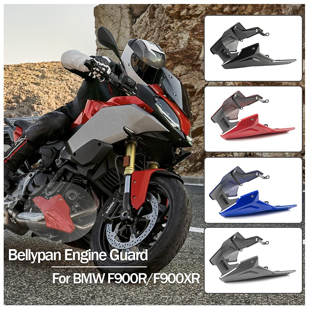 Cubierta de motocicleta Bellypan Motor Guard Chasis Bumper Protection Cover Panel Inferior Spoiler C