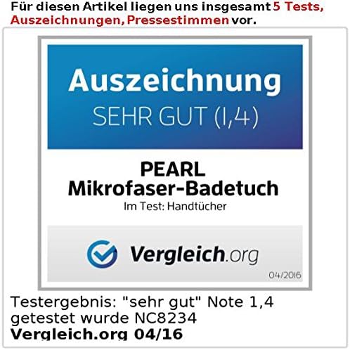 PEARL Microfleece Handtuch: 5er-Set extra-saugfähige Mikrofaser-Badetücher, 180 x 90 cm, orange (Sup