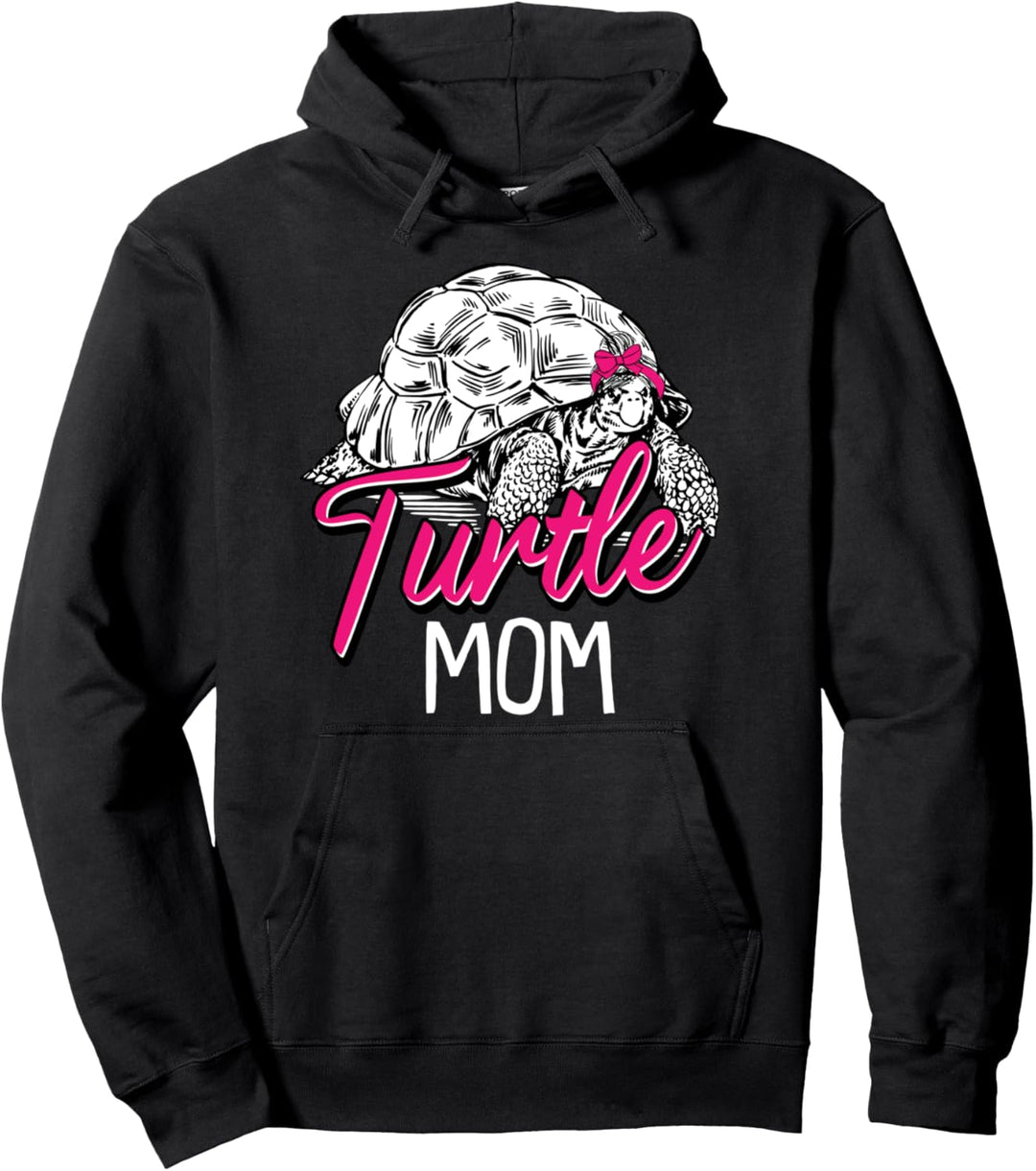 Schildkröte Mama Lustig Reptil Haustier Tier Mama Mama Mama Pullover Hoodie