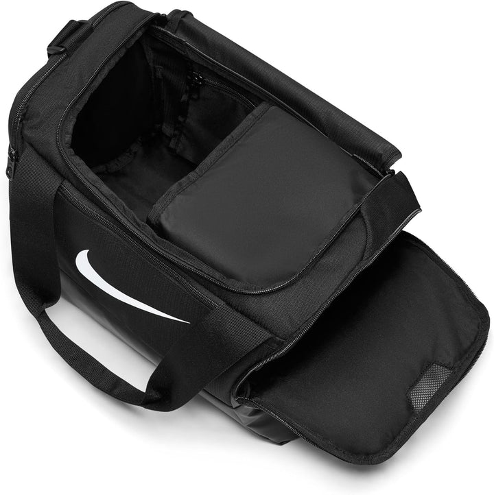 Nike Brasilia 9.5 Trainingstasche (XS, 25 l), DM3977 Black/Black/White Einheitsgrösse, Black/Black/W