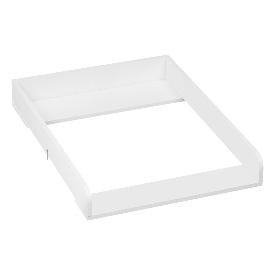 WOLTU Wickelaufsatz für Kommode, Wickelbrett 60 x 10 x 80 cm passend für Tiefe 46,5–50 cm, Aufsatz m