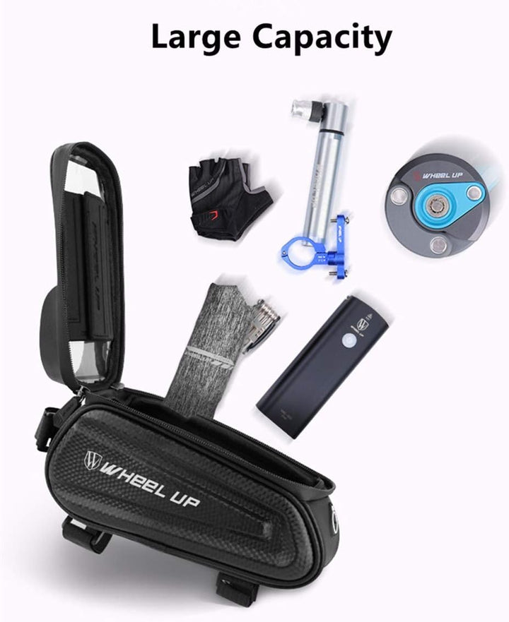 Fahrrad Rahmentasche MTB Wasserdicht Lenkertasche Handyhalterung Handytasche Fahrrad 7 Zoll Bb-1, Bb