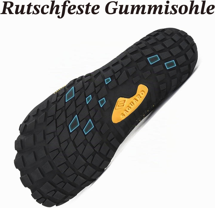 SAGUARO Unisex Barfussschuhe Traillaufschuhe Schnell Trocknend Wassersportschuhe, Gr. 36-47 36 EU Fe