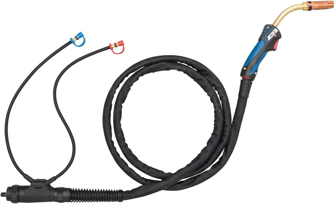 Binzel MB 501D EVO PRO Wassergekühlte MIG Taschenlampe mit Euro-Anschluss, 550A CO2, 500A Mischgas –