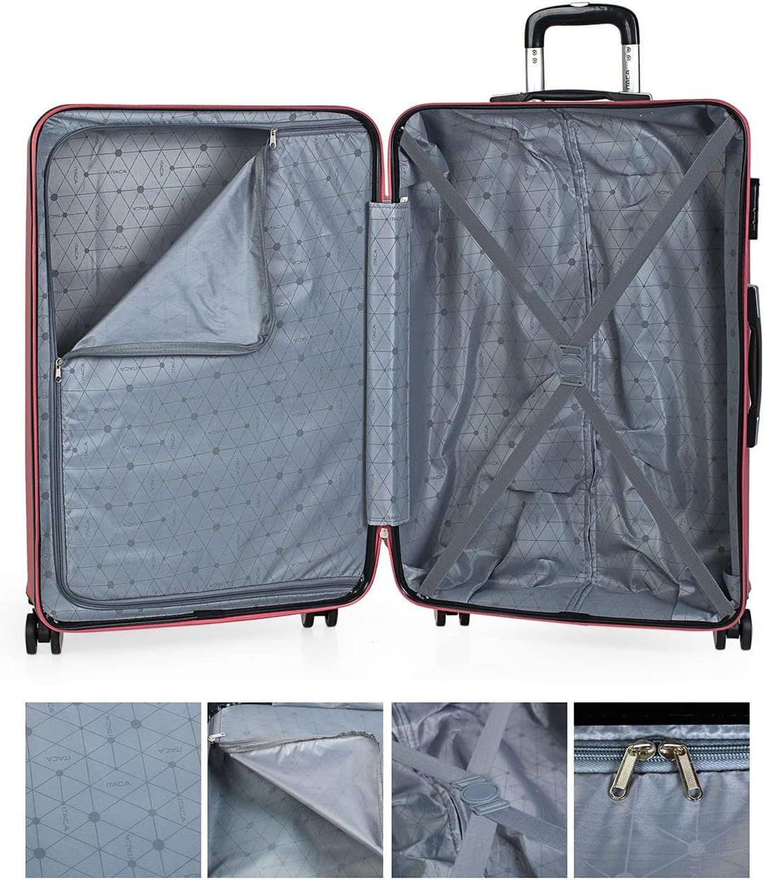 ITACA - Gepäck-Sets, Reisekoffer, Reisekoffer Set, Kofferset, Hartschalenkoffer, Trolley-Set, Luggag