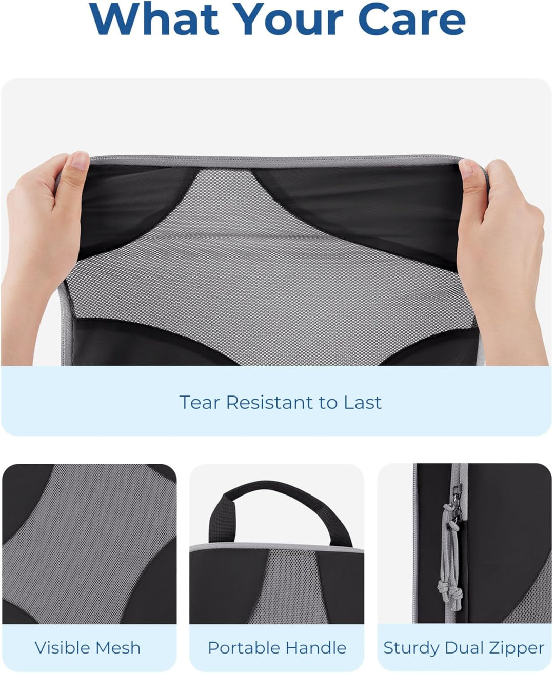 BAGSMART Packing Cubes Compression 6 Stück, Rucksack Koffer Organizer Packtaschen, Reise Kompression