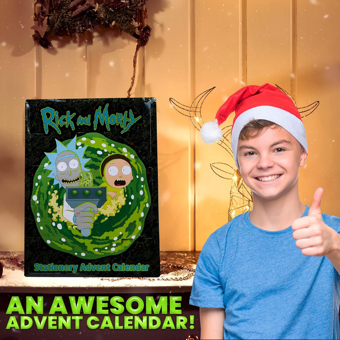 RICK AND MORTY Adventskalender 2024, Lustiger Countdown Kalender