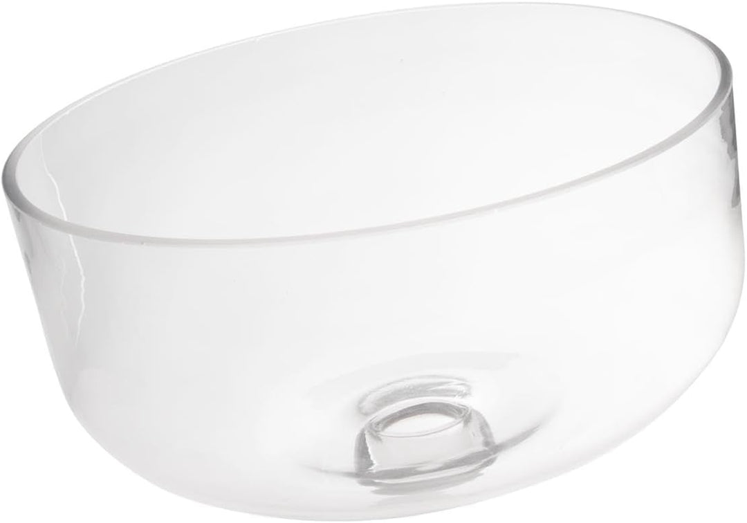 Glasglocke/Glashaube mit Knopf - Ø 27,5 cm - Höhe 15 cm - Kuchenhaube, Tortenglocke, Käseglocke, Gla