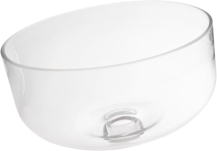 Glasglocke/Glashaube mit Knopf - Ø 27,5 cm - Höhe 15 cm - Kuchenhaube, Tortenglocke, Käseglocke, Gla